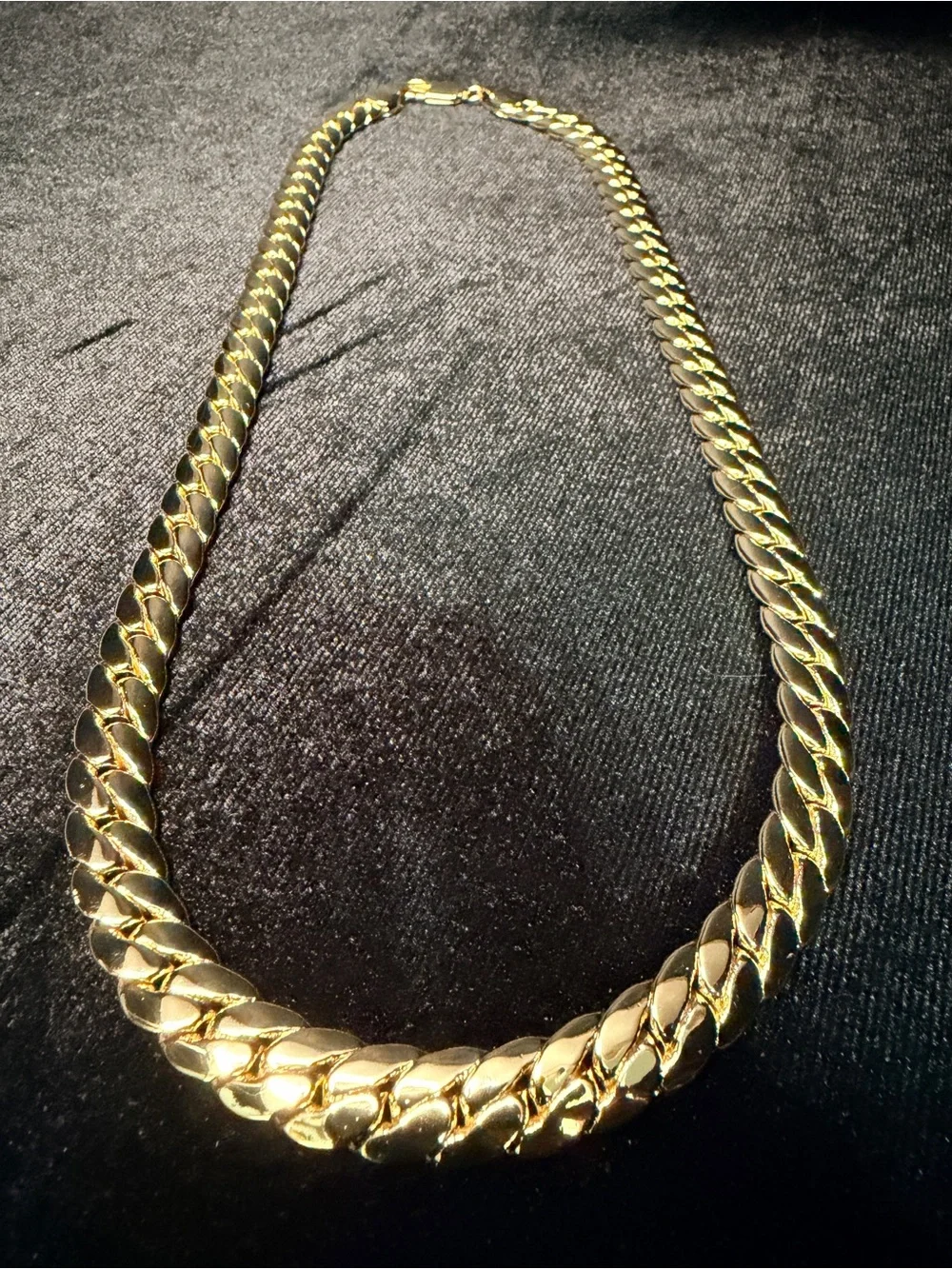 Miami Cuban 20in 9MM 14K Gold filled necklace w/lobster clasp. Brand New.